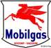 Sign 12 - Mobilgas Shield - 550mm x 575mm
